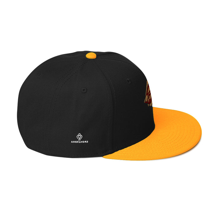 Snapback-Cap Scholle Stickerei