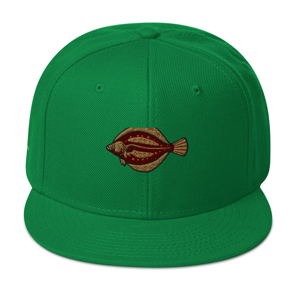 Snapback-Cap Scholle Stickerei