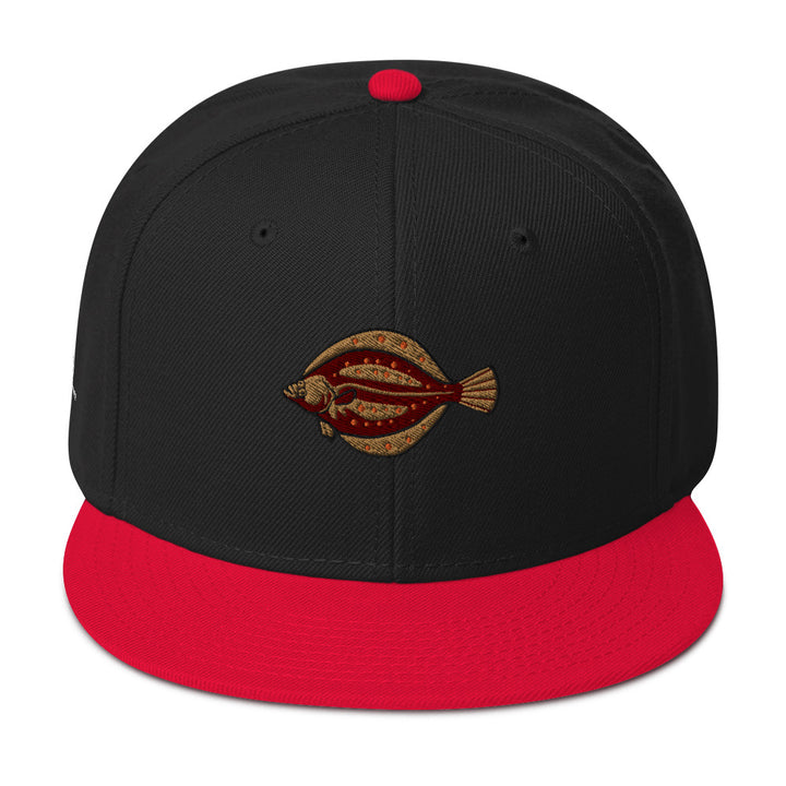 Snapback-Cap Scholle Stickerei