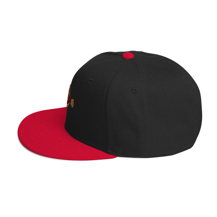 Snapback-Cap Scholle Stickerei