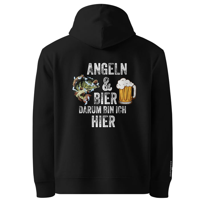 Angeln&Bier Kapuzenpullover