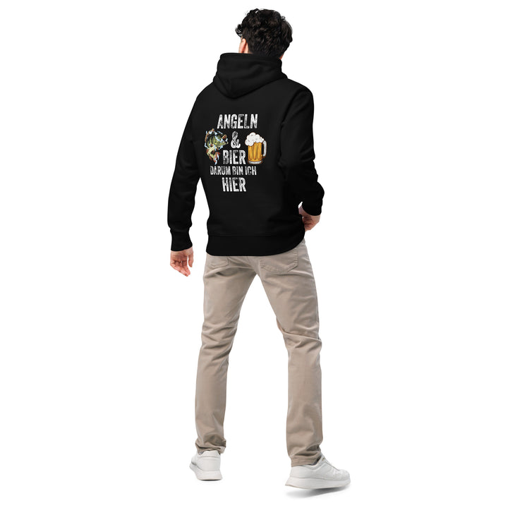 Angeln&Bier Kapuzenpullover