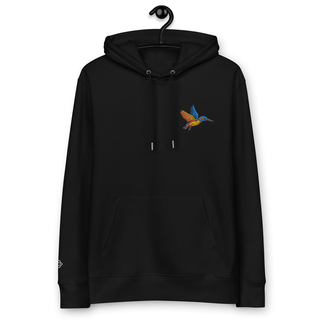 100 Bio Bauwolle Hoodie - Eis Vogel