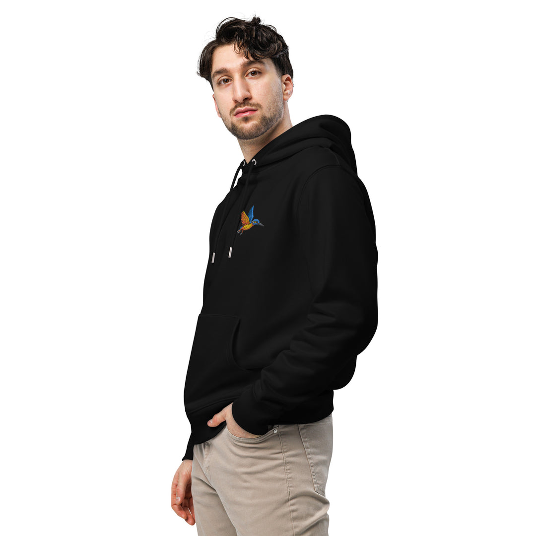 100 Bio Bauwolle Hoodie - Eis Vogel