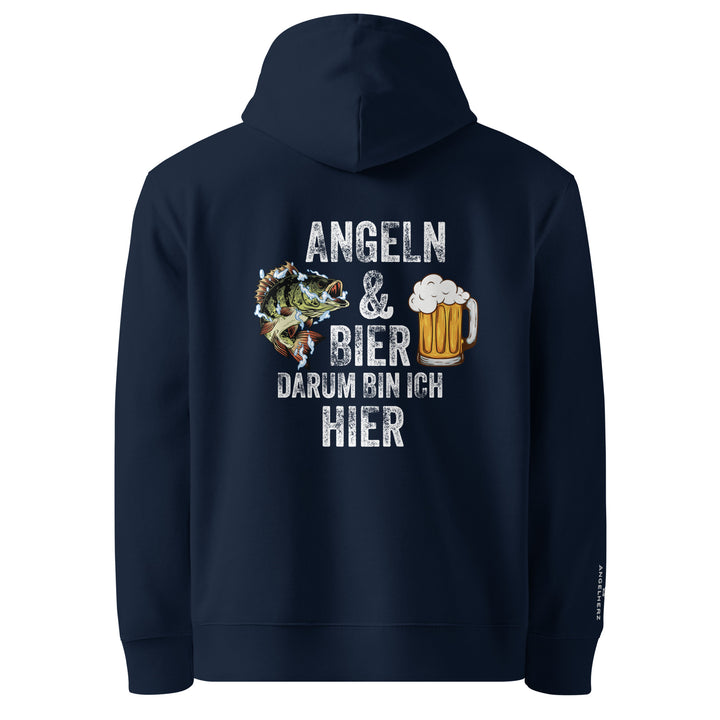 Angeln&Bier Kapuzenpullover