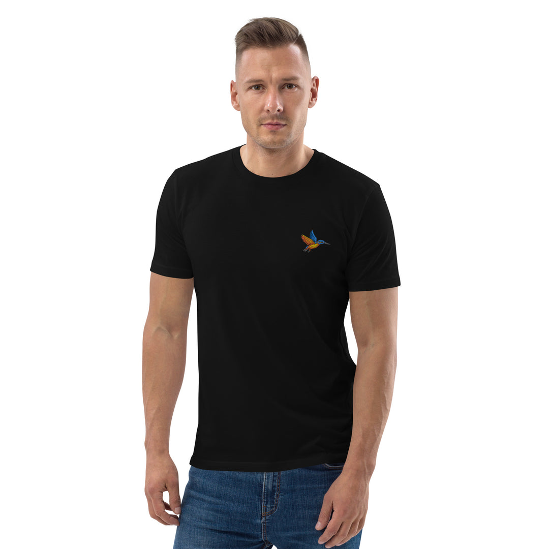 100% Bio-Baumwoll-T-Shirt - Eis Vogel (kl. motiv)