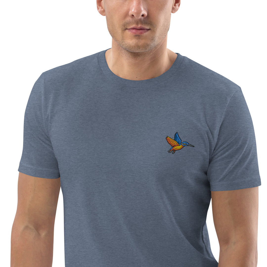 100% Bio-Baumwoll-T-Shirt - Eis Vogel (kl. motiv)