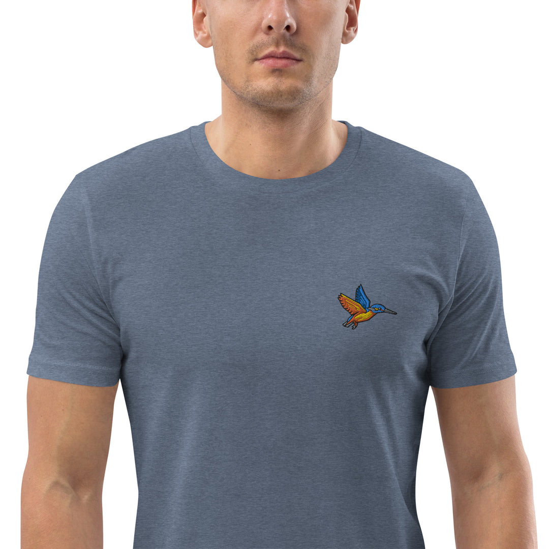 100% Bio-Baumwoll-T-Shirt - Eis Vogel (kl. motiv)