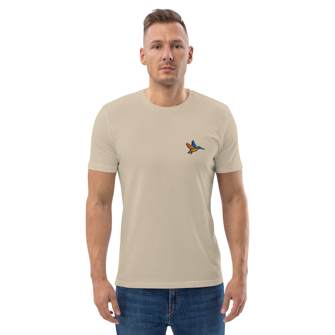 100% Bio-Baumwoll-T-Shirt - Eis Vogel (kl. motiv)