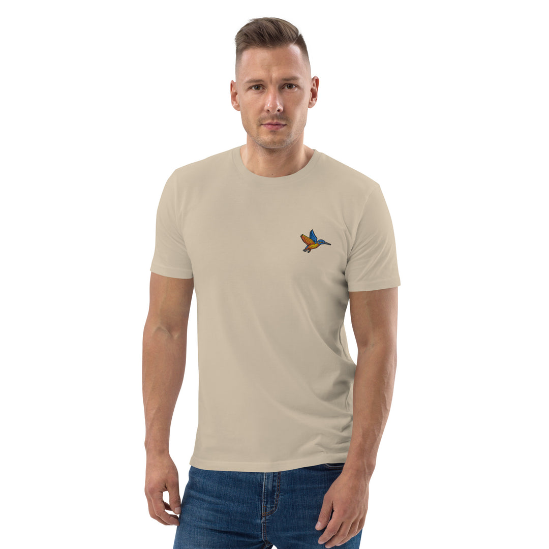 100% Bio-Baumwoll-T-Shirt - Eis Vogel (kl. motiv)