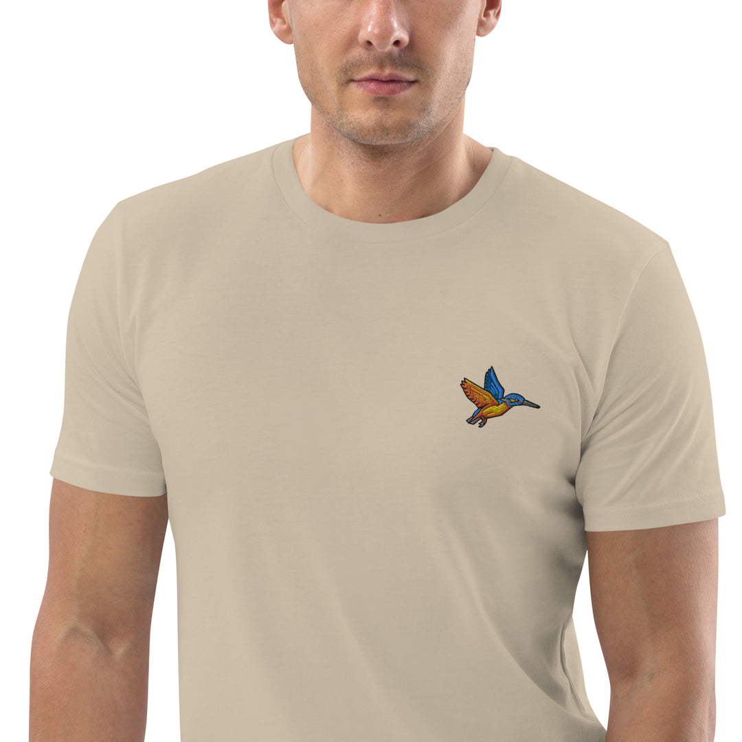 100% Bio-Baumwoll-T-Shirt - Eis Vogel (kl. motiv)