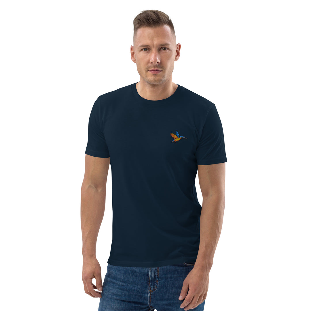 100% Bio-Baumwoll-T-Shirt - Eis Vogel (kl. motiv)