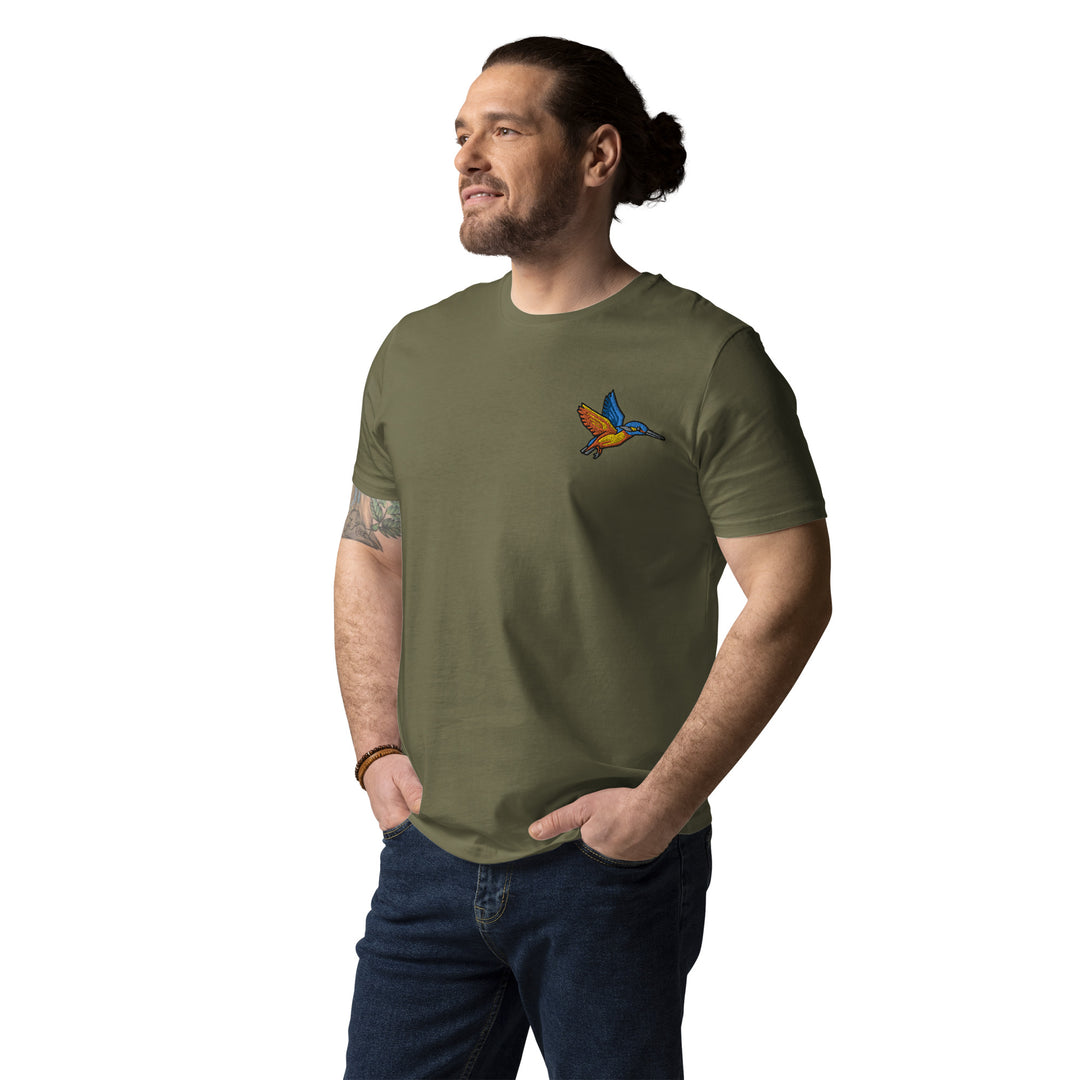 100% Bio-Baumwoll-T-Shirt - Eis Vogel