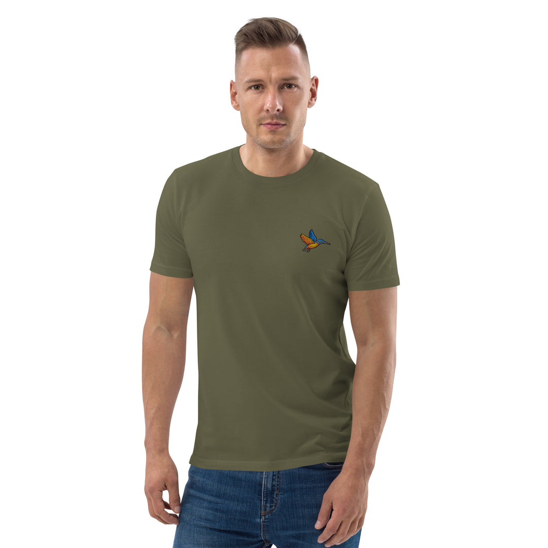 100% Bio-Baumwoll-T-Shirt - Eis Vogel (kl. motiv)