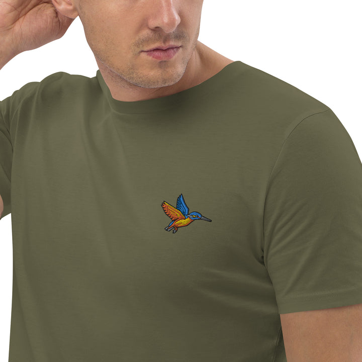 100% Bio-Baumwoll-T-Shirt - Eis Vogel (kl. motiv)