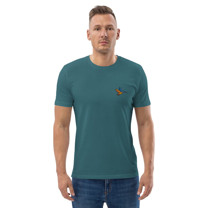 100% Bio-Baumwoll-T-Shirt - Eis Vogel (kl. motiv)