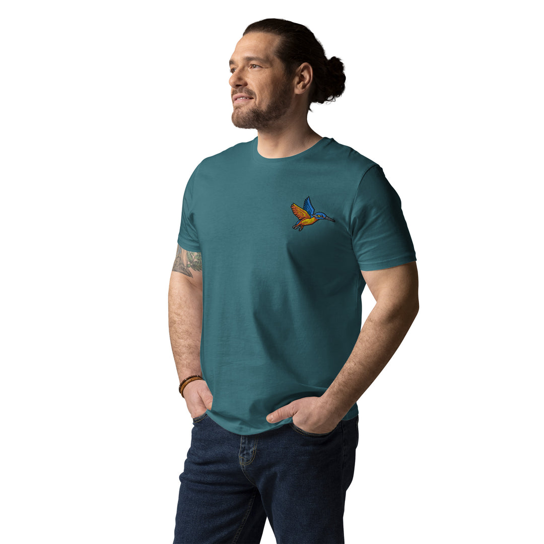 100% Bio-Baumwoll-T-Shirt - Eis Vogel