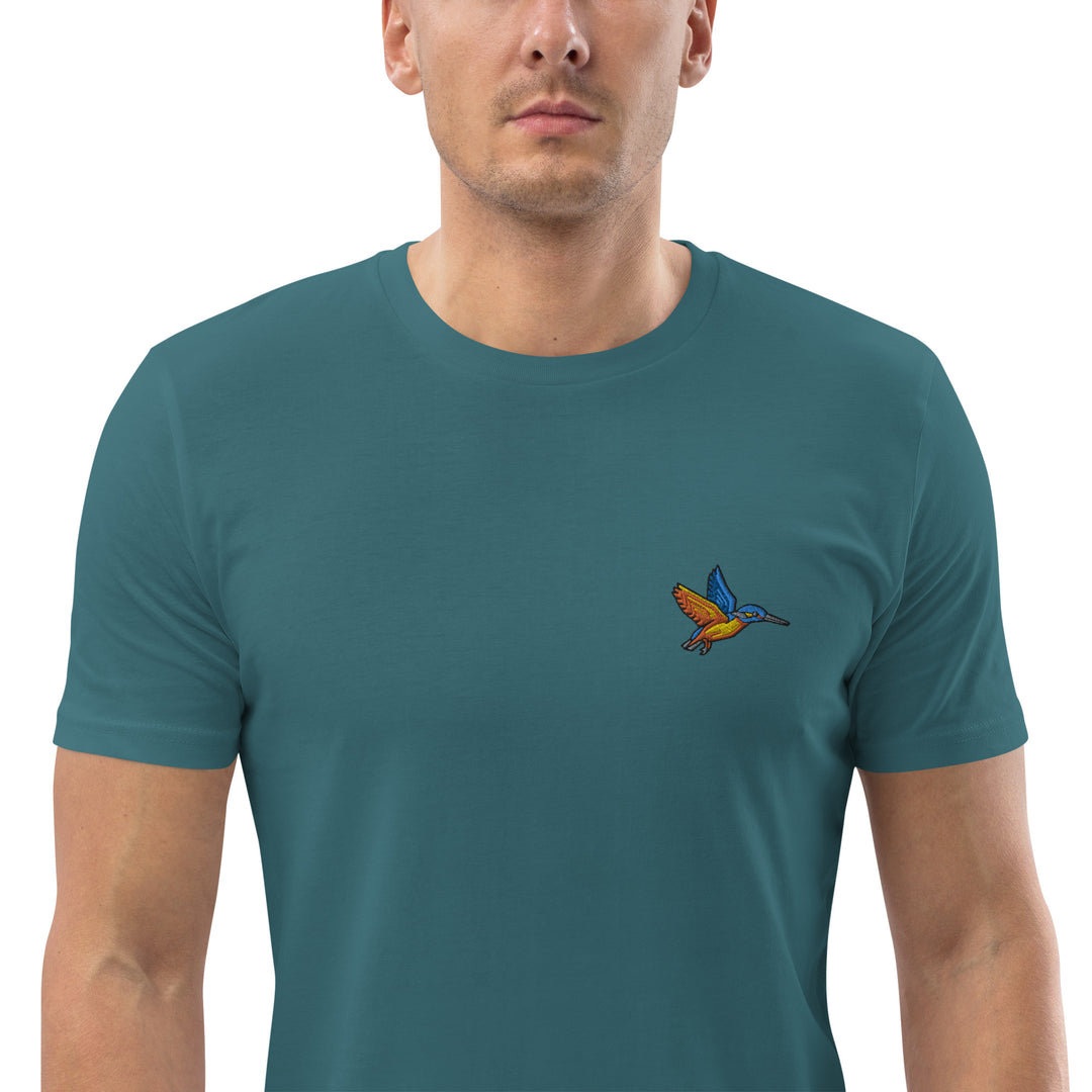 100% Bio-Baumwoll-T-Shirt - Eis Vogel (kl. motiv)