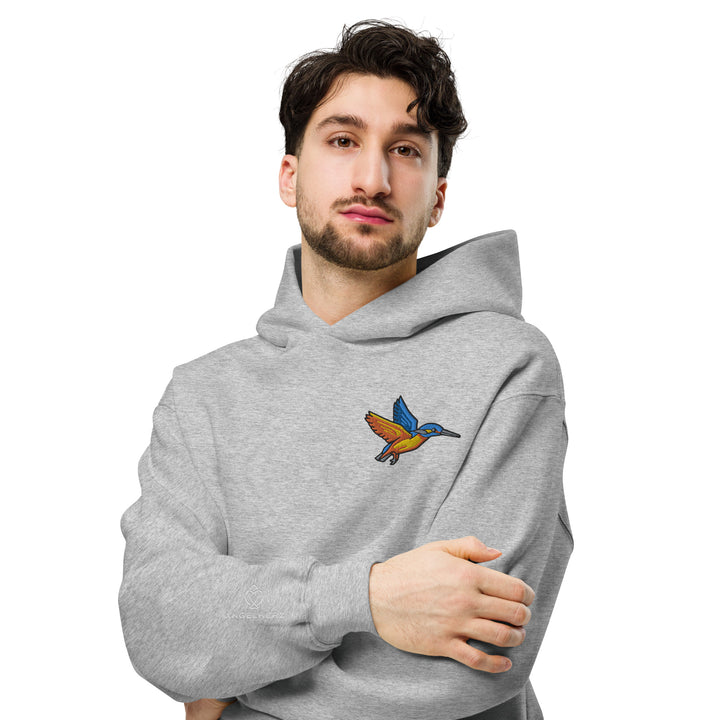 Oversized-Unisex-Hoodie - Eis Vogel