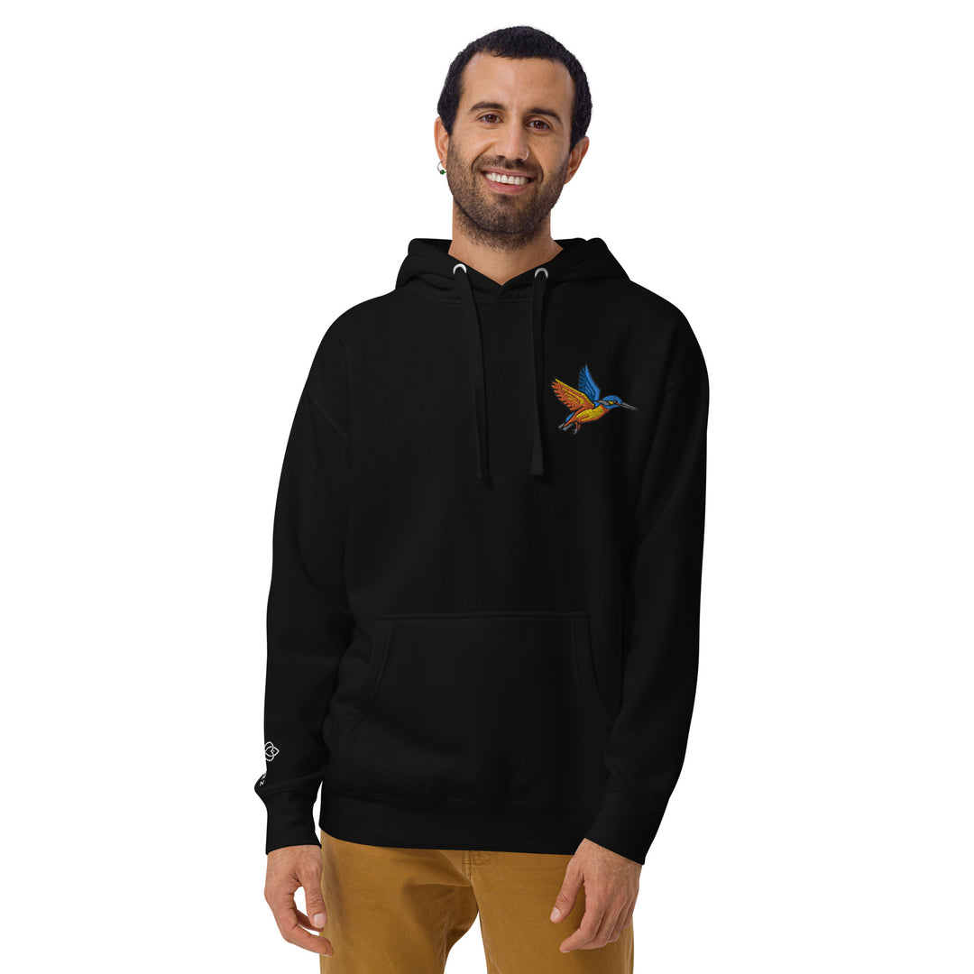 Eis Vogel Unisex-Kapuzenpullover