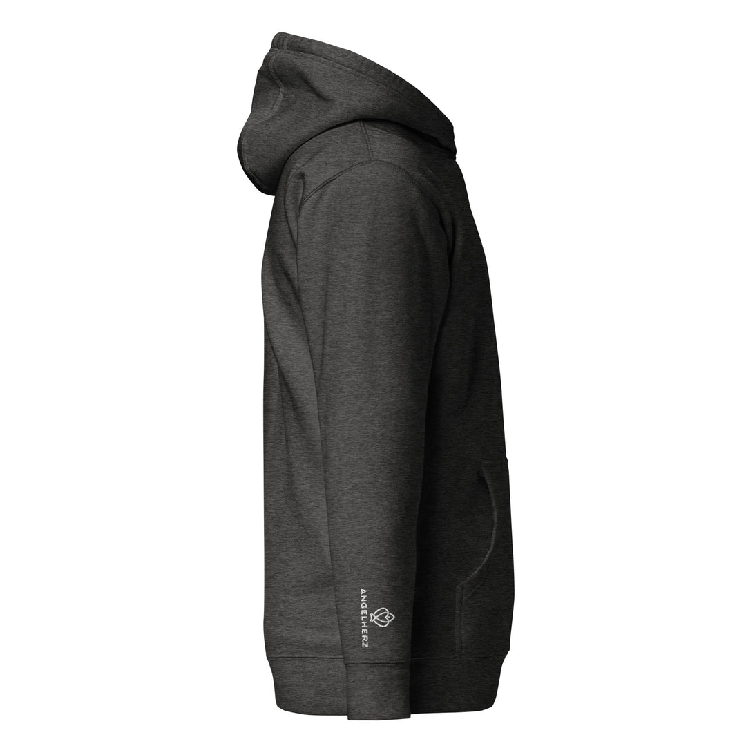 Unisex-Kapuzenpullover Scholle Stickerei