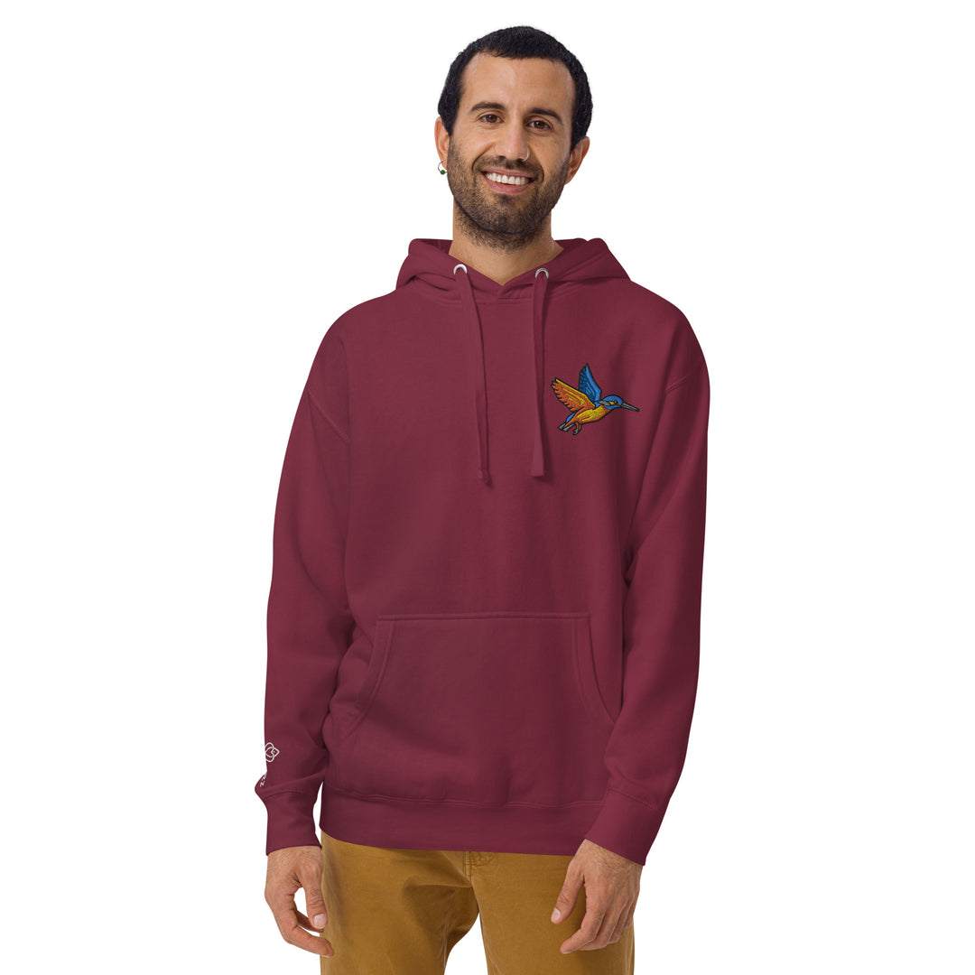 Eis Vogel Unisex-Kapuzenpullover