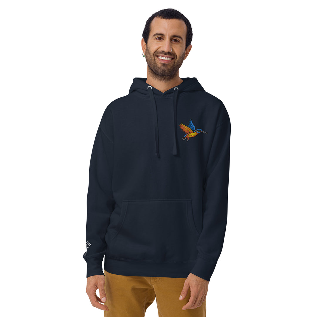 Eis Vogel Unisex-Kapuzenpullover