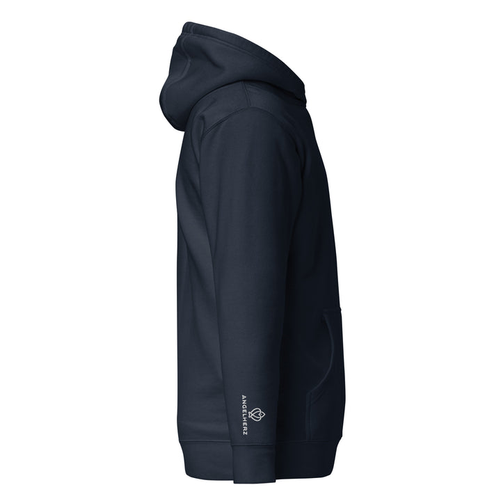 Unisex-Kapuzenpullover Scholle Stickerei