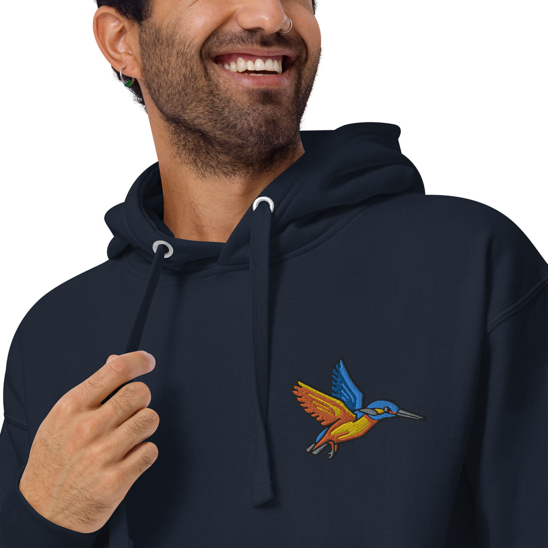 Eis Vogel Unisex-Kapuzenpullover